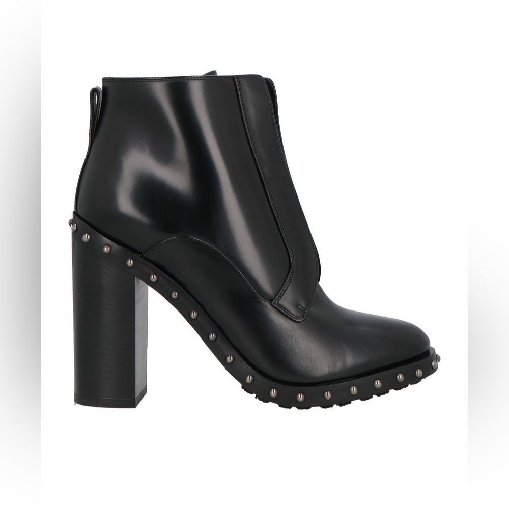 Dolce & Gabbana’s Black Studded Ankle Boots